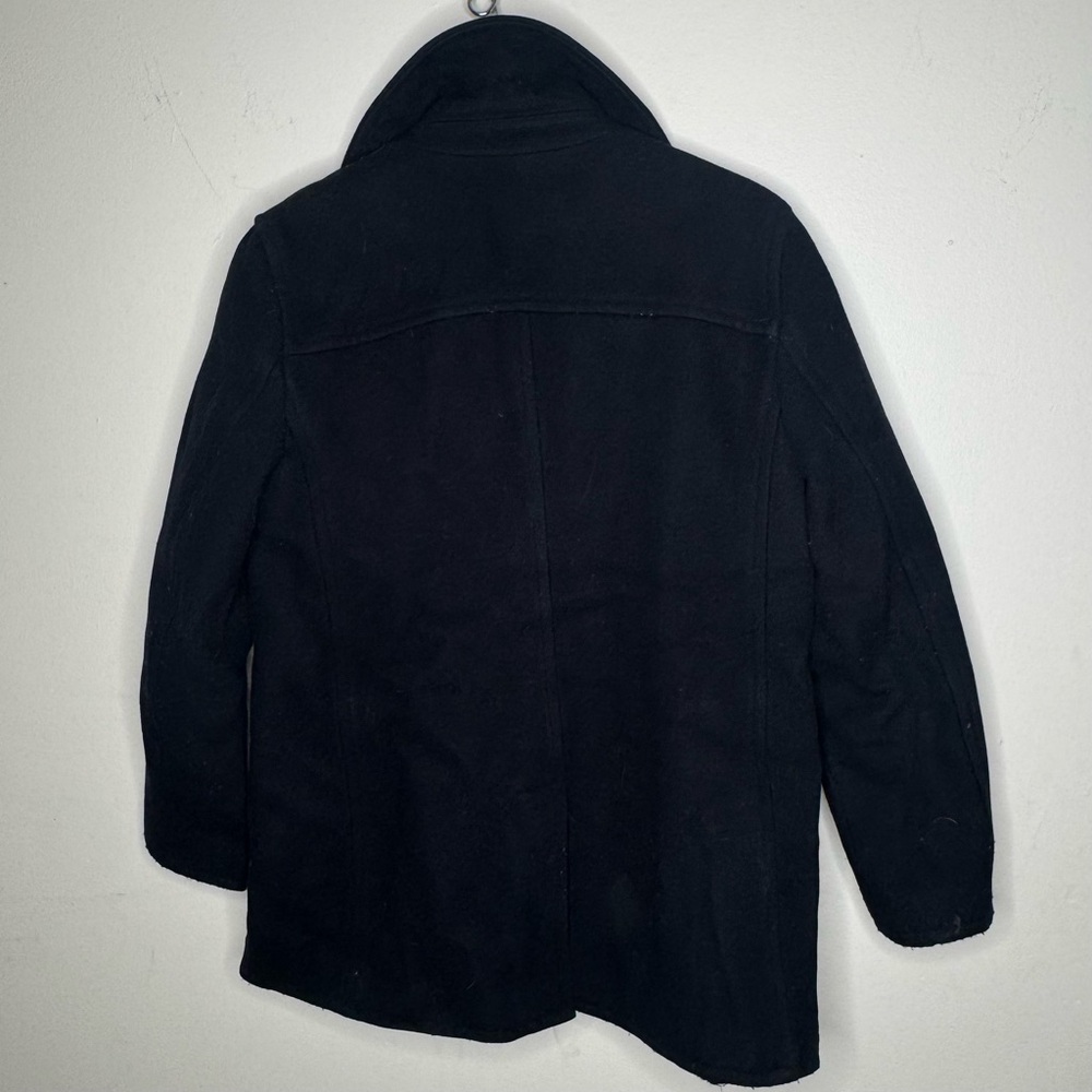 1990’s Polo Jeans Company Ralph Lauren Black Wool Peacoat Women’s - Small - Picture 4 of 8